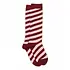 30 22238 4200 Candy stripe knee socks Sundried Tomato