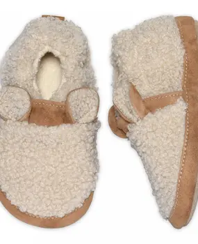 MP Denmark 30 42004 3173 Fuzzy teddy slippers Oxford Tan