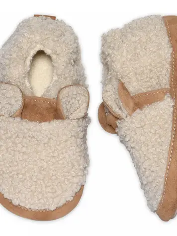 MP Denmark 30 42004 3173 Fuzzy teddy slippers Oxford Tan