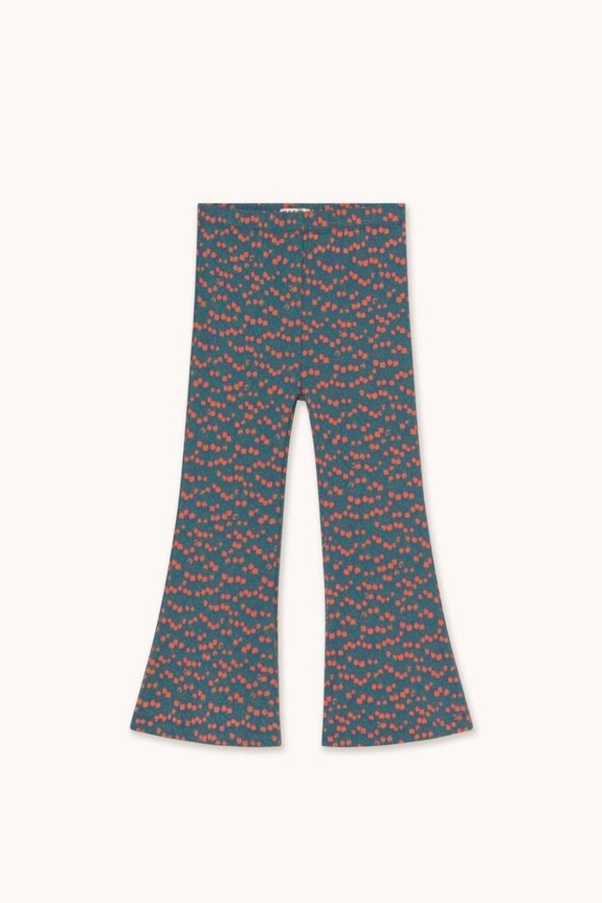 Tiny Cottons MINI APPLES RIB PANT light navy Tiny Cottons MINI APPLES RIB PANT light navy