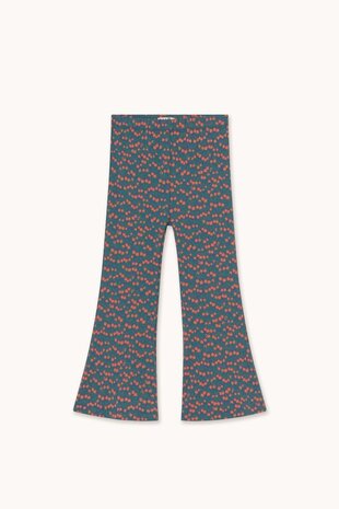 Tiny Cottons MINI APPLES RIB PANT light navy Tiny Cottons MINI APPLES RIB PANT light navy