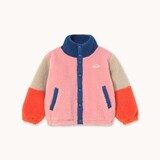 Tiny Cottons COLOR BLOCK POLAR SHERPA JACKET dark blue