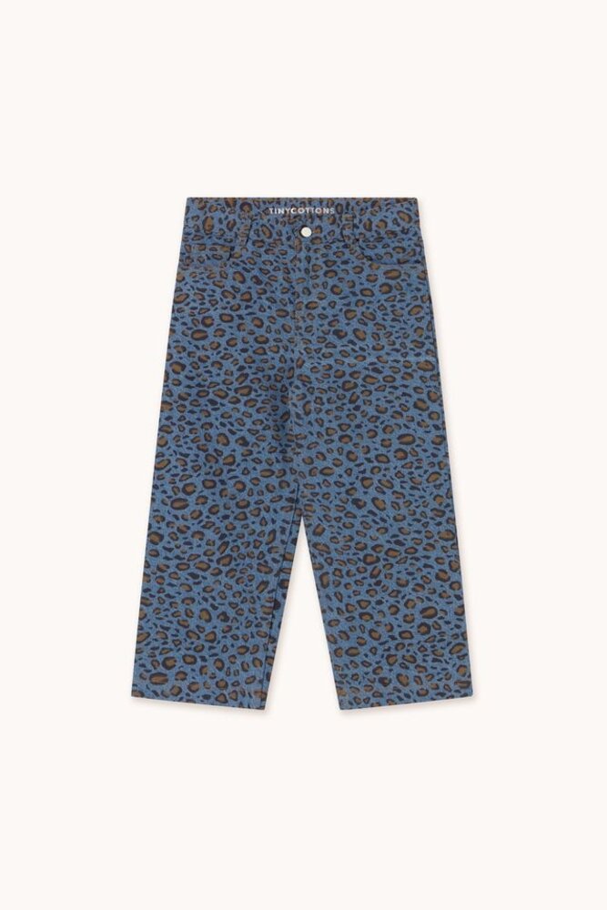 Tiny Cottons ANIMAL PRINT JEANS dark blue Tiny Cottons ANIMAL PRINT JEANS dark blue