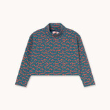 Tiny Cottons MINI APPLES RIB MOCKNECK light navy