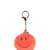 Bon Ton Toys Smiley Keychain ECO Fuzzy - 5,5 cm - 123 Bright Coral