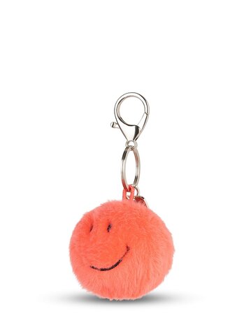 Bon Ton Toys Smiley Keychain ECO Fuzzy - 5,5 cm - 123 Bright Coral Bon Ton Toys Smiley Keychain ECO Fuzzy - 5,5 cm - 123 Bright Coral