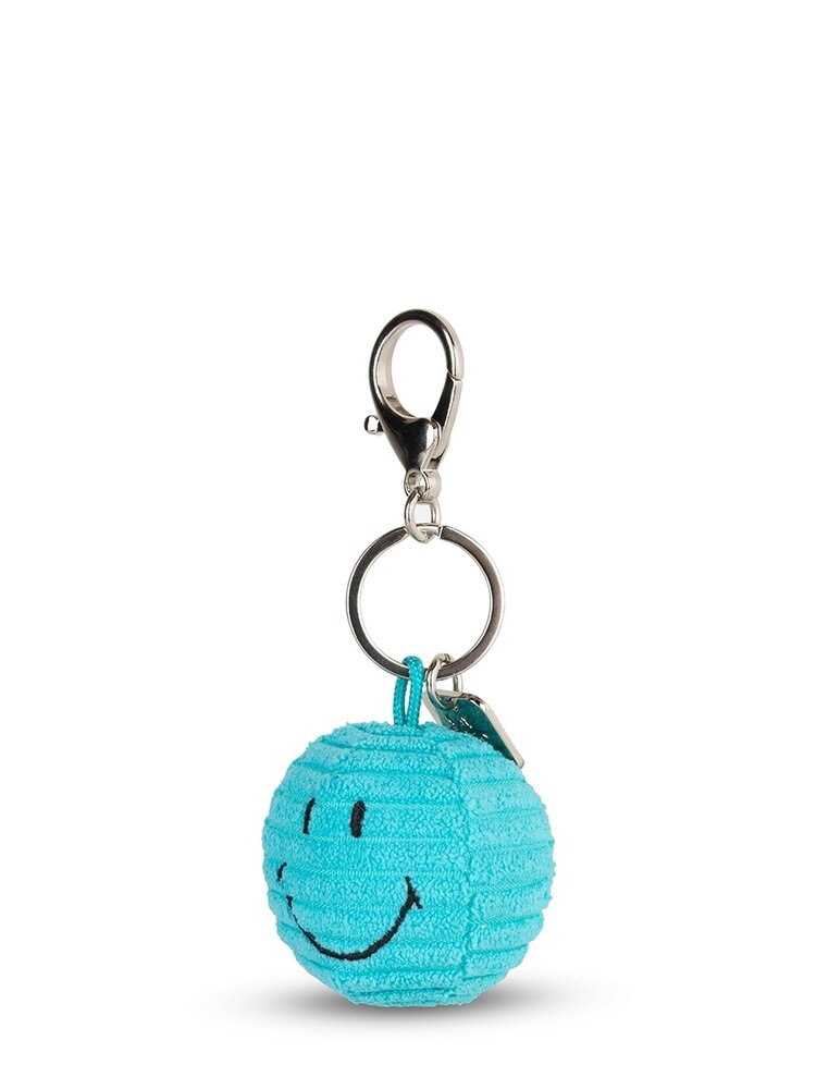 Bon Ton Toys Smiley Keychain ECO Corduroy - 4,5 cm - 309 Teal Bon Ton Toys Smiley Keychain ECO Corduroy - 4,5 cm - 309 Teal