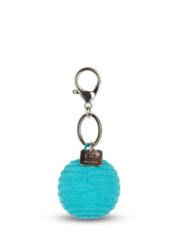 Bon Ton Toys Smiley Keychain ECO Corduroy - 4,5 cm - 309 Teal Bon Ton Toys Smiley Keychain ECO Corduroy - 4,5 cm - 309 Teal
