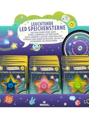 Moses Spaakverlichting LED ster