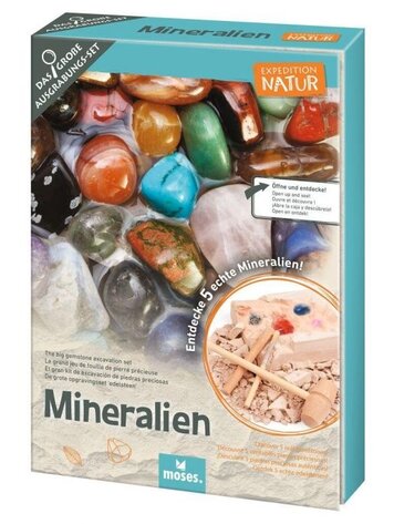 Moses Expeditie natuur uithakset mineralen