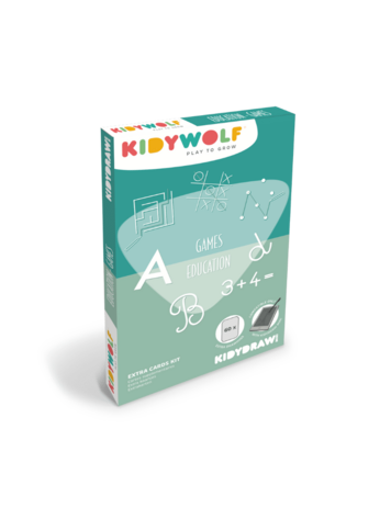 Kidywolf Kidydraw Mini KAARTEN Spelletjes & Onderwijs
