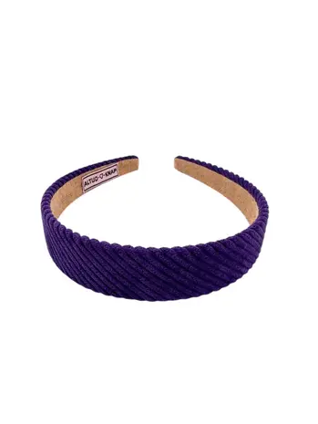 Altijd Knap Haarband Comfy rib Purple Altijd Knap Haarband Comfy rib Purple