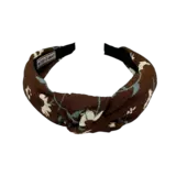 Altijd Knap Haarband Autumn Flowers Brown