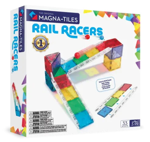 Magna Tiles Rail Racers 33ST Magna Tiles Rail Racers 33ST