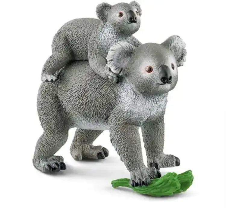 Schleich Wild Life Koala moeder met baby