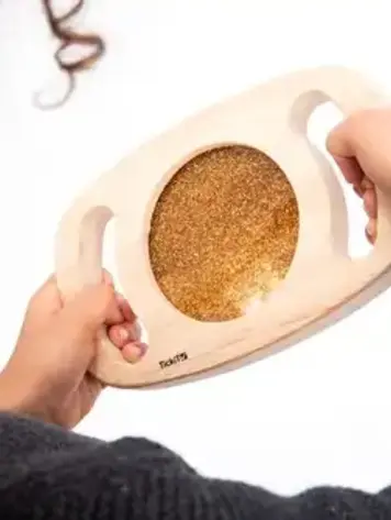 Tickit Houten glitterpaneel goud
