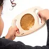 Tickit Houten glitterpaneel goud Tickit Houten glitterpaneel goud