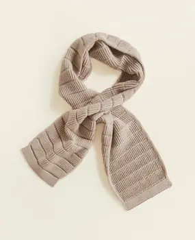Hvid Scarf Jacobino - Sand
