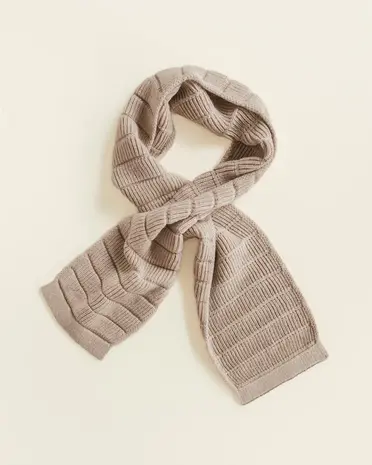 Hvid Scarf Jacobino Sand Hvid Scarf Jacobino Sand