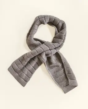 Hvid Scarf Jacobino - Otter