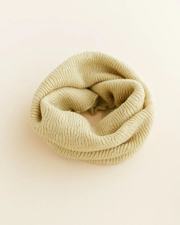 Hvid Tube Scarf Gigi -  Light Yellow