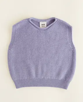 Hvid Harvey vest KIDS - Lilac