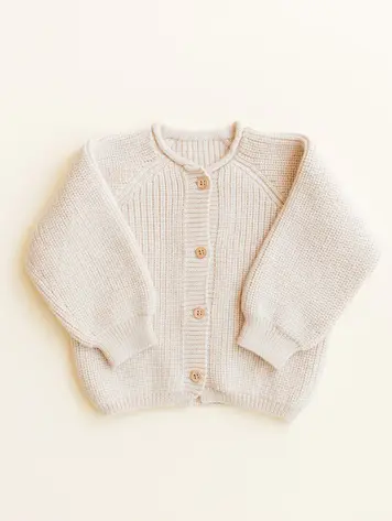 Hvid Cardigan Inga - Cream
