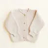 Hvid Cardigan Inga - Cream Hvid Cardigan Inga - Cream