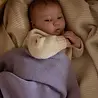 Hvid Blanket Gust Lilac Hvid Blanket Gust Lilac