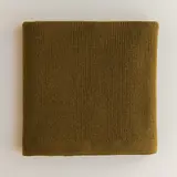 Hvid Blanket Felix Mustard