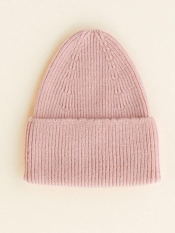 Hvid Beanie Fonzie KIDS - Powder