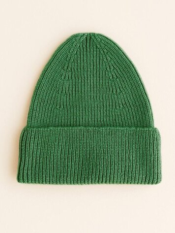 Hvid Beanie Fonzie KIDS - Grass