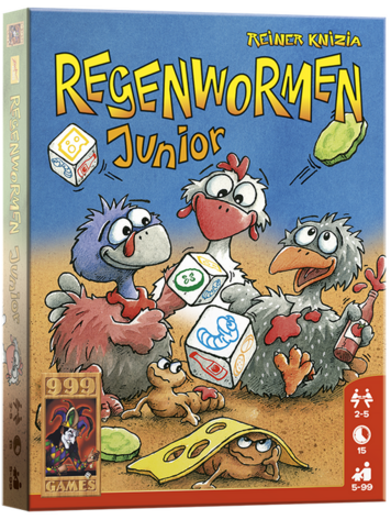 999 Games Regenwormen Junior