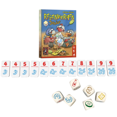 999 Games Regenwormen Junior 999 Games Regenwormen Junior