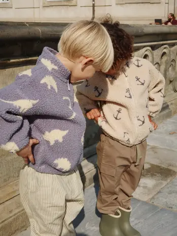 Konges Slojd Jody Teddy Jacket Dino Mist Konges Slojd Jody Teddy Jacket Dino Mist