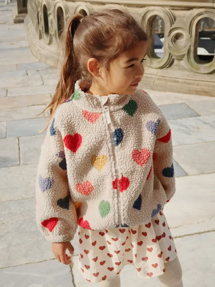 Konges Slojd Jody Teddy Jacket Bon Coeur Coloré