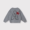 ALIX the label Jacquard pullover soft grey melange ALIX the label Jacquard pullover soft grey melange