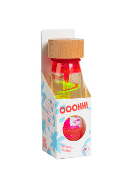 Petit Boum Copy of Sensorische fles - Spiraal Blauw