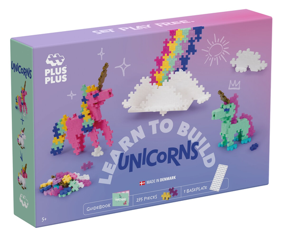 Plus Plus Learn to Build Unicorns 275ST Plus Plus Learn to Build Unicorns 275ST