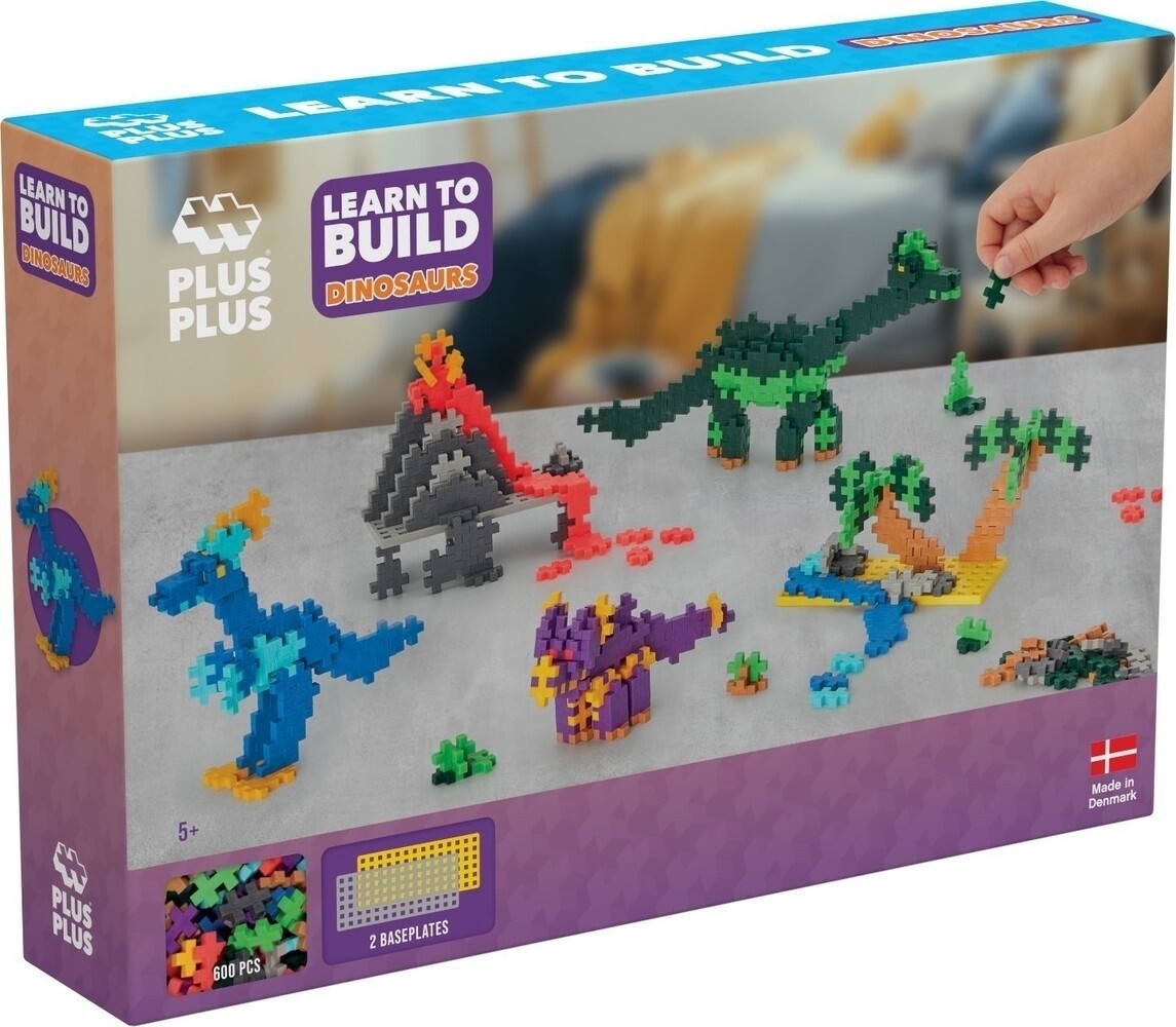 Plus Plus Learn to Build Dinos 600ST Plus Plus Learn to Build Dinos 600ST