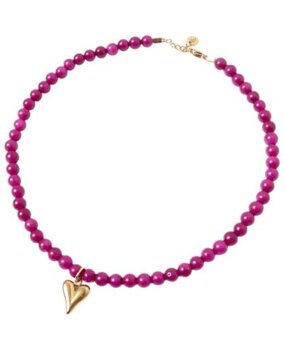 Love Issue Ketting Plum Heart
