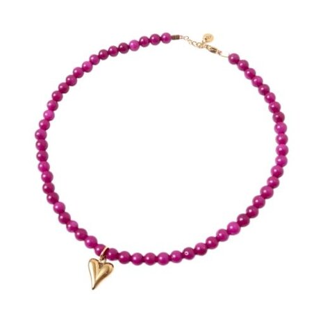 Love Issue Ketting Plum Heart Love Issue Ketting Plum Heart