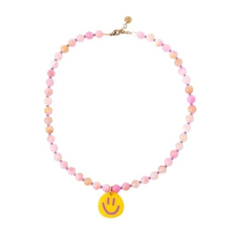 Love Issue Ketting Big Yellow Smiley Love Issue Ketting Big Yellow Smiley