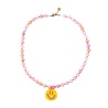 Love Issue Ketting Big Yellow Smiley Love Issue Ketting Big Yellow Smiley