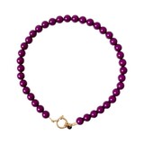 Love Issue Ketting Bold Beads Plum