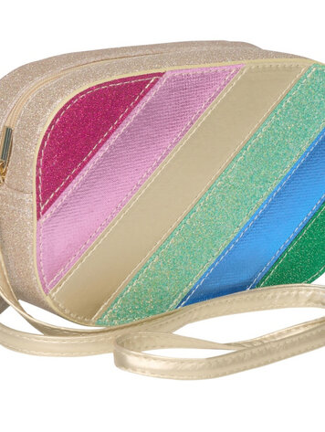 Mimi & Lula DAZZLE RAINBOW STRIPE BAG