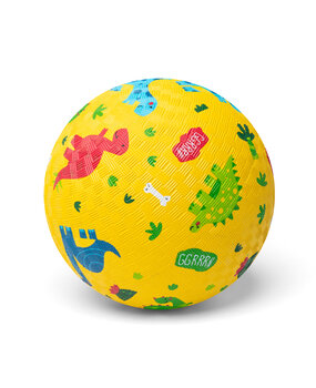Little L Copy of Rubber bal groot 18cm - dinosaurus