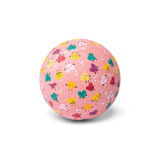 Little L Rubber bal klein 13 cm - hartjes