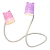 Moses Flexibel kinder leeslampje dieren Roze/Paars Moses Flexibel kinder leeslampje dieren Roze/Paars