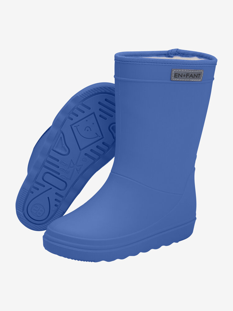 En Fant Gevoerde regenlaarzen - 7071 Star Sapphire
